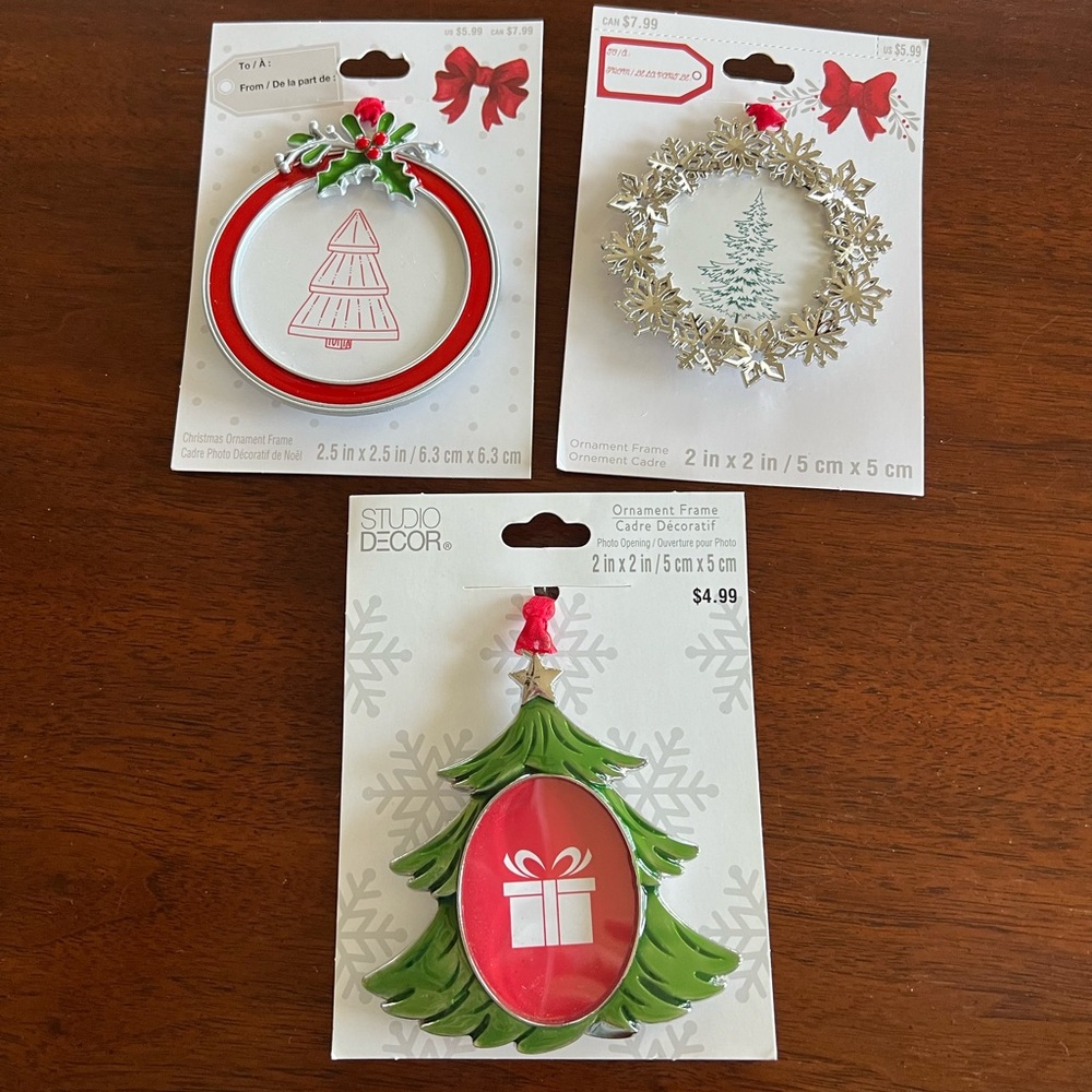 Studio Decor Christmas Ornament Set - Red, Green, Silver